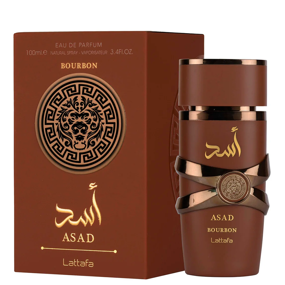 Asad Bourbon Lattafa Eau de Parfum - Perfume Masculino 100ml
