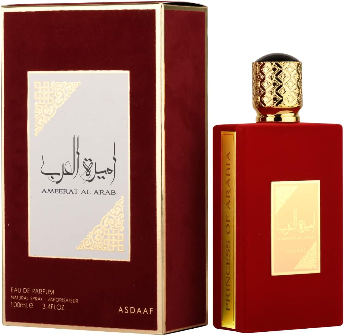 Ameerat Al Arab Asdaaf Lattafa Perfumes Eau de Parfum - Perfume Feminino 100ml