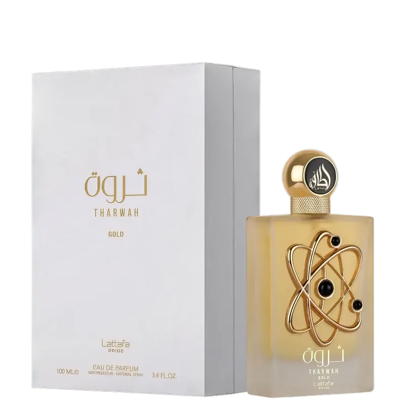 Tharwah Gold Lattafa Perfumes Eau de Parfum - Perfume Feminino 100ml